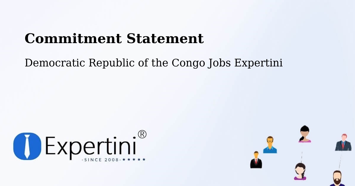 Corporate Commitment – Kabalo - Democratic Republic of the Congo Jobs Expertini