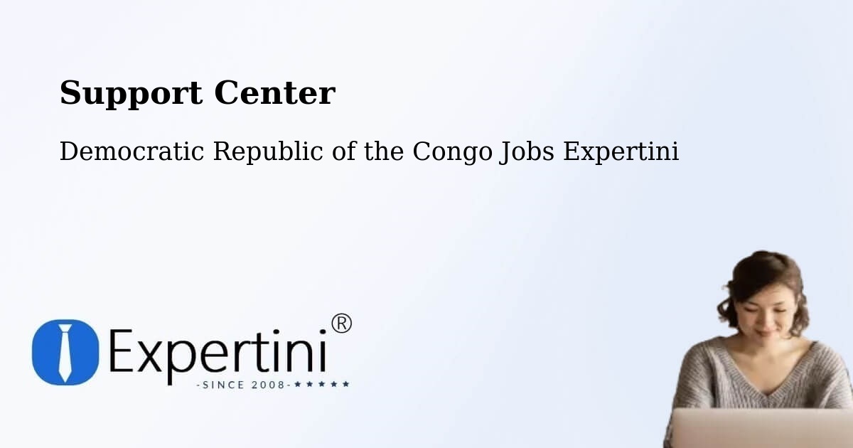 Support Services – Kabalo - Democratic Republic of the Congo Jobs Expertini