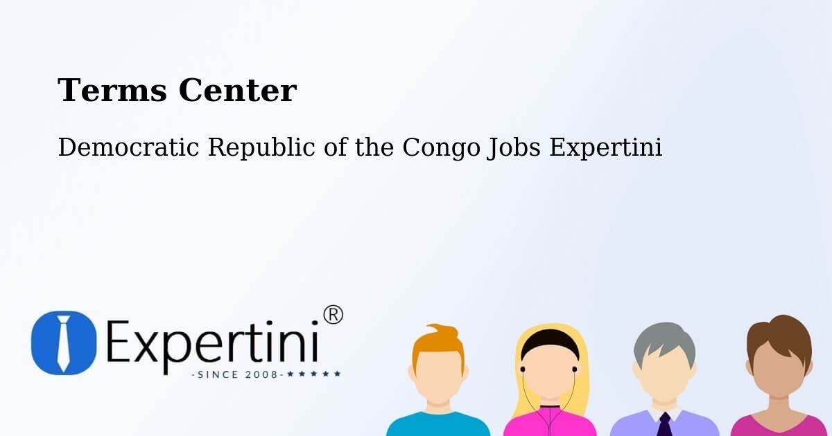 Terms of Service – Kabalo - Democratic Republic of the Congo Jobs Expertini